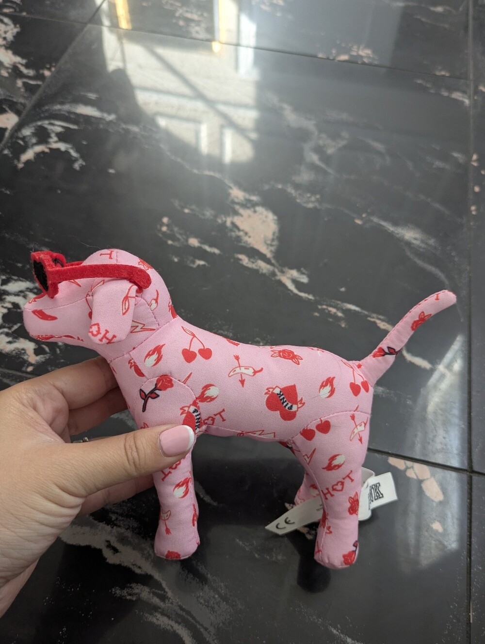 Victoria's Secret PINK 2025 Valentine's Plush Dog